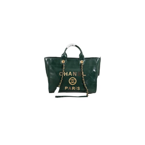 Ch*el large deauville tote
