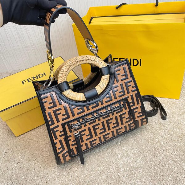 F**di small runaway shopper bag