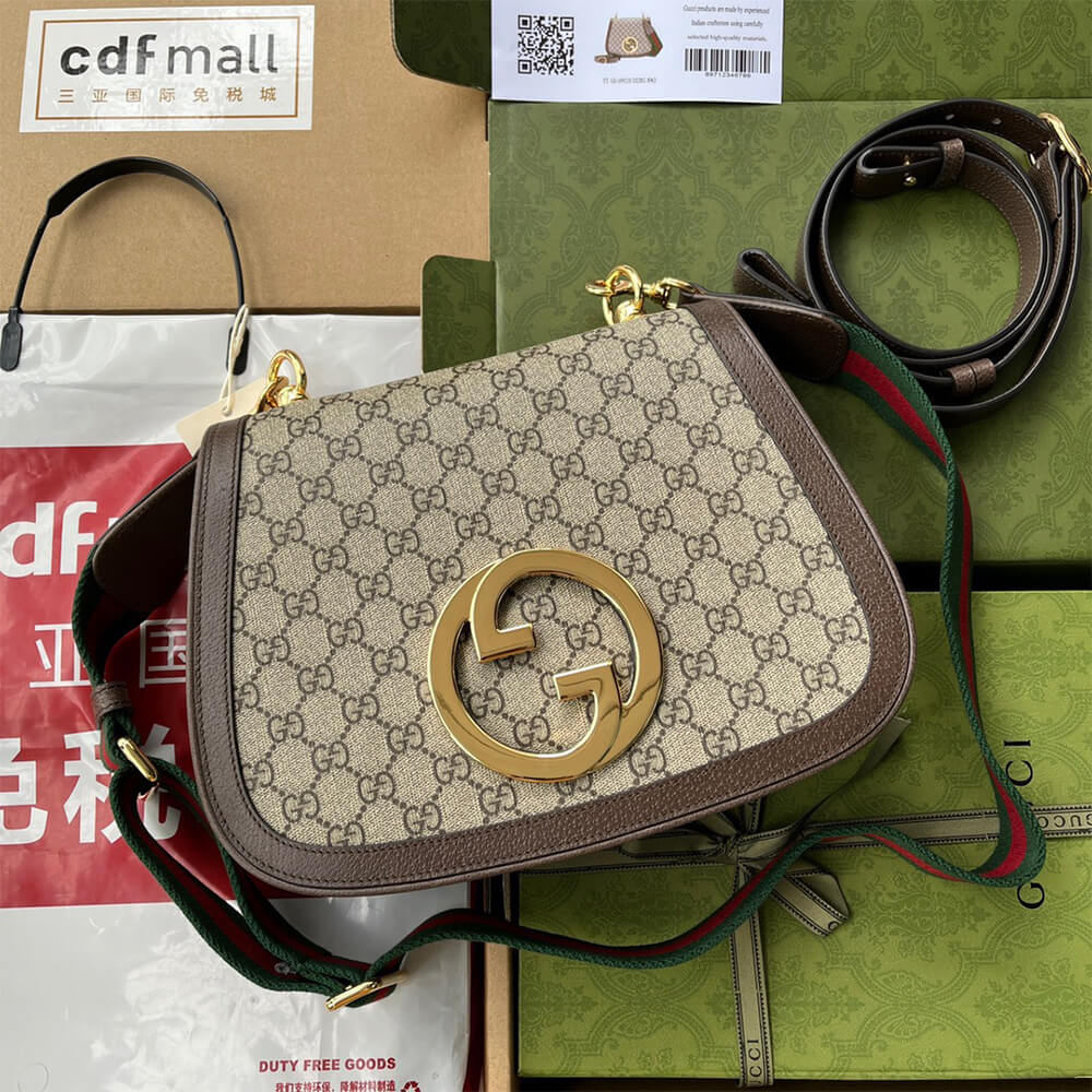 G*u*i blondie medium shoulder bag