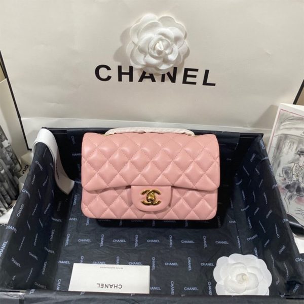 Ch*el mini flap bag