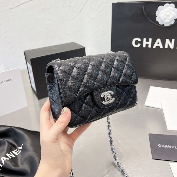 Ch*el mini flap bag