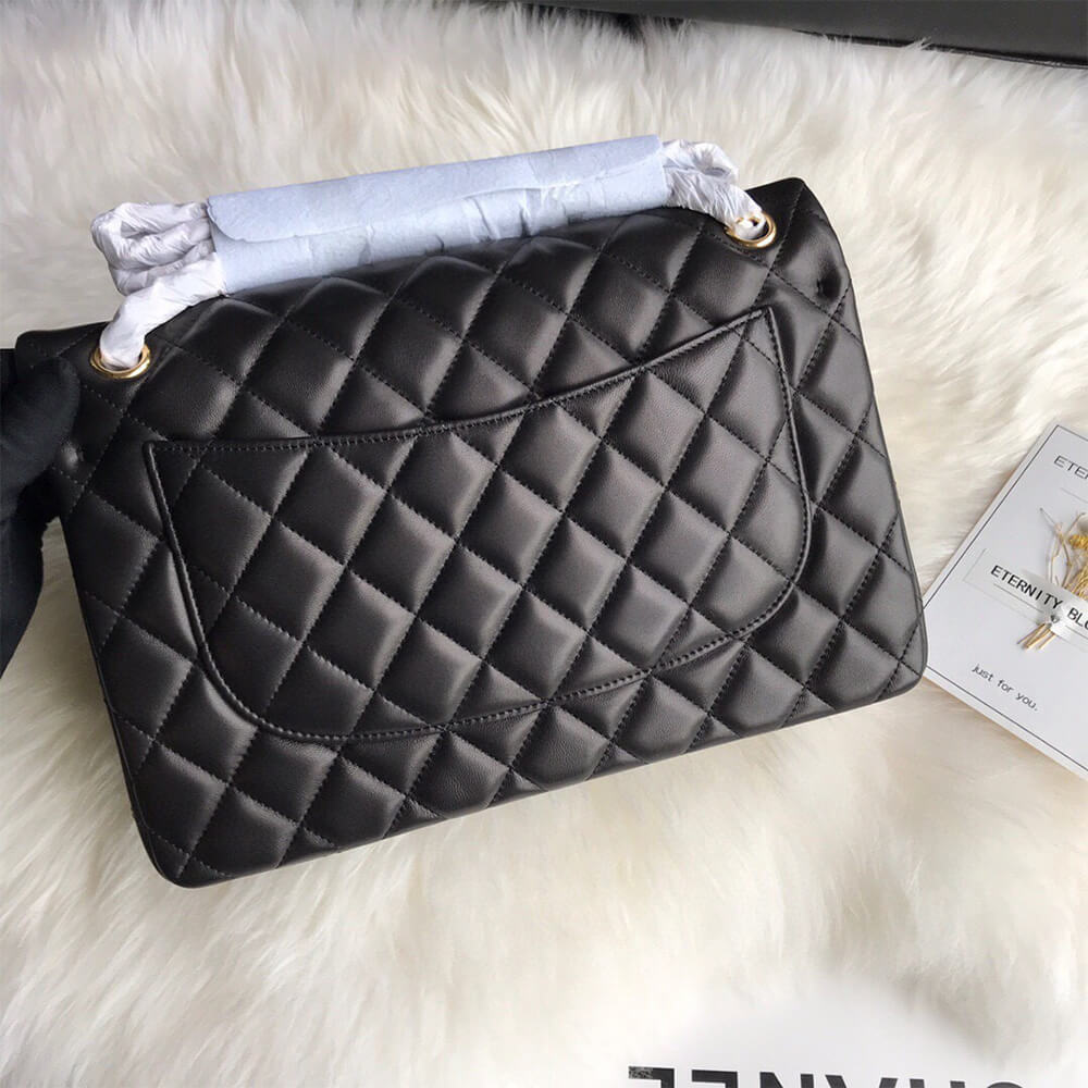Ch*el classic double flap jumbo