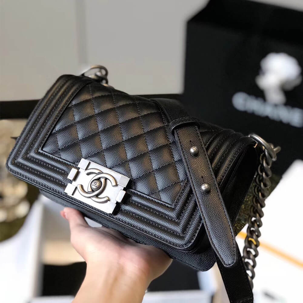 small boy Ch*el handbag
