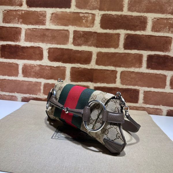 G*u*i horsebit chain small shoulder bag