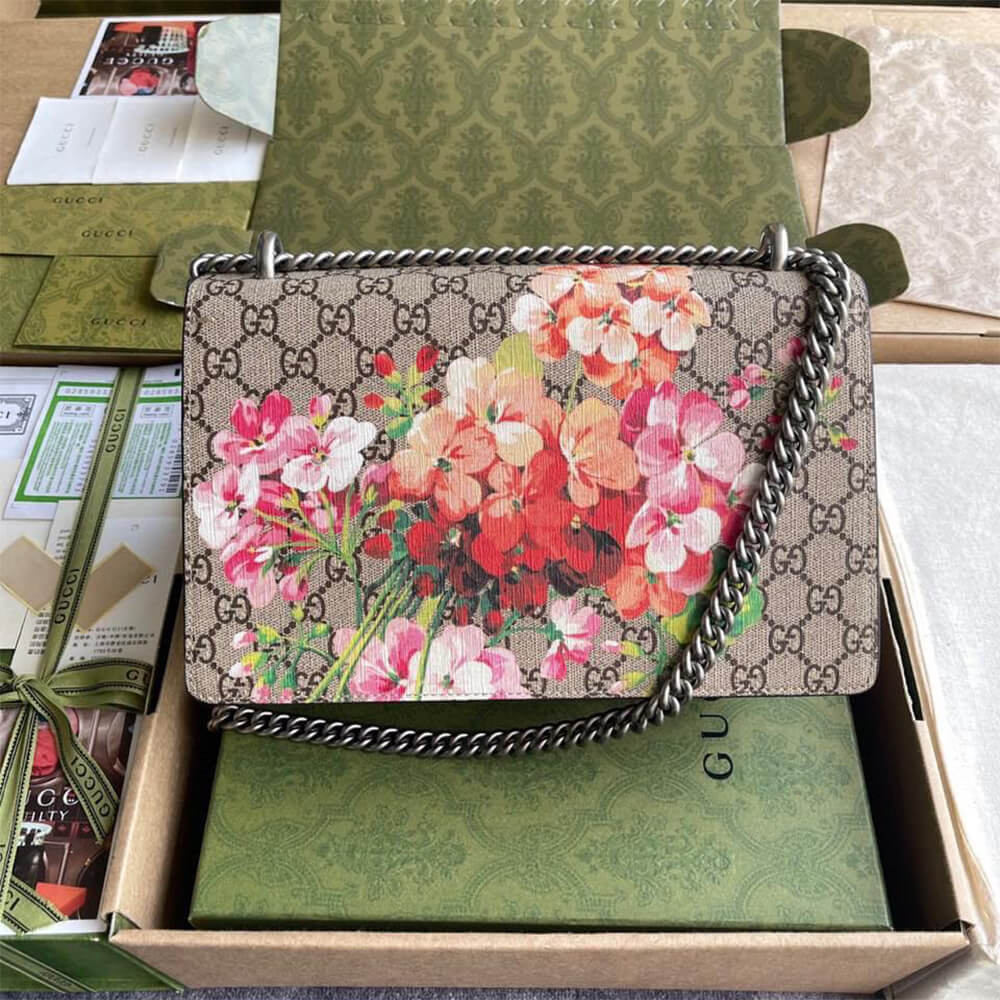 Dionysus GG Blooms small shoulder bag