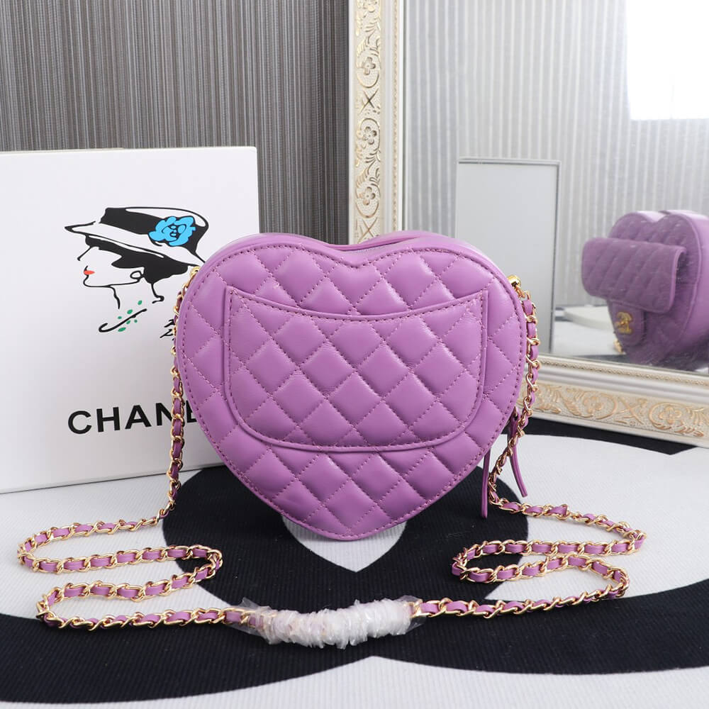 Ch*el 22s heart bag