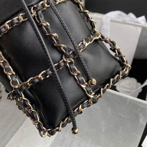 Ch*el small drawstring bag