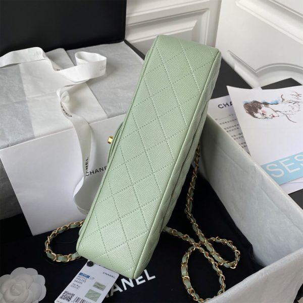 Ch*el classic flap medium gold hardware