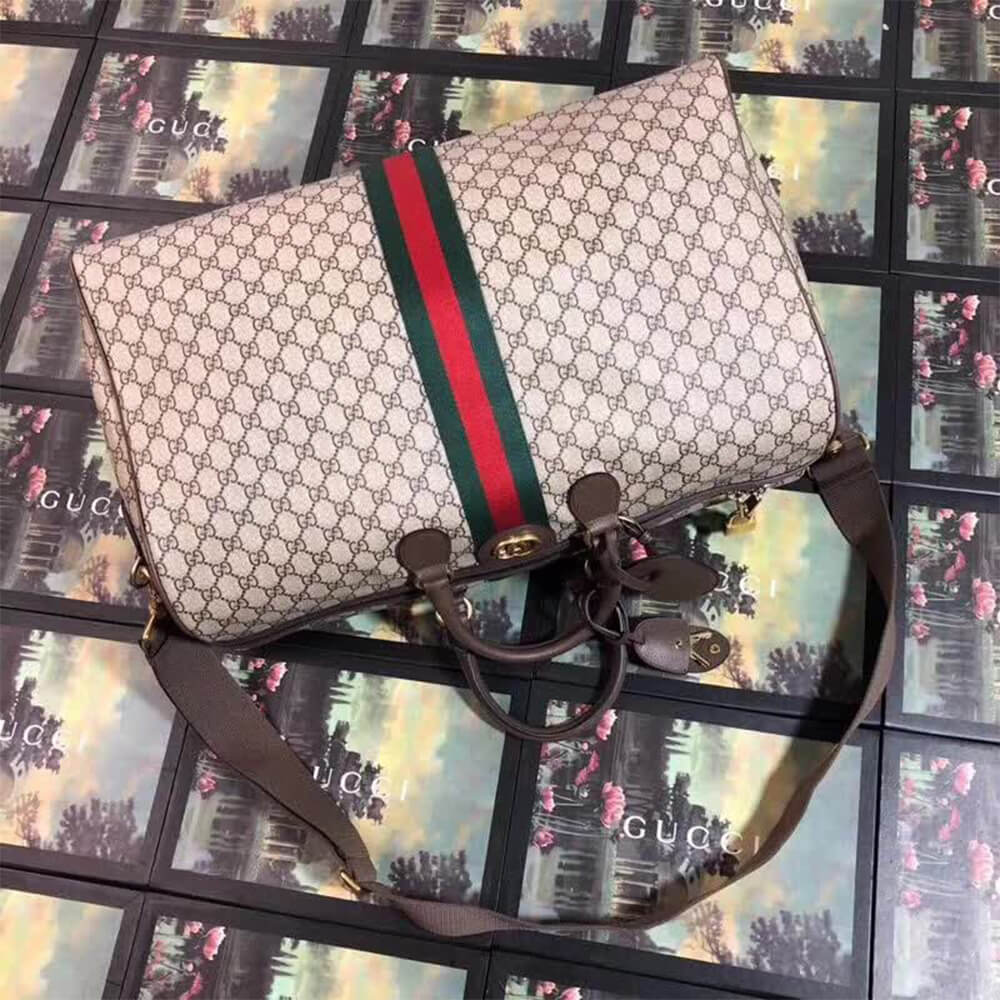 G*u*i savoy large duffle bag