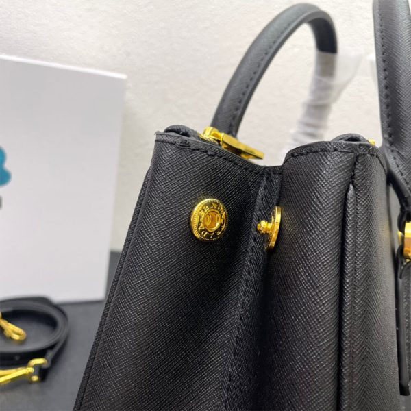 large Pra*a galleria saffiano leather bag
