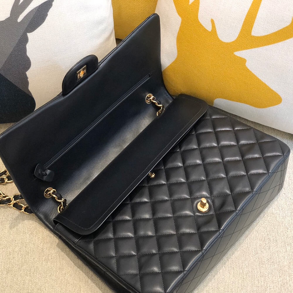 Ch*el classic maxi handbag