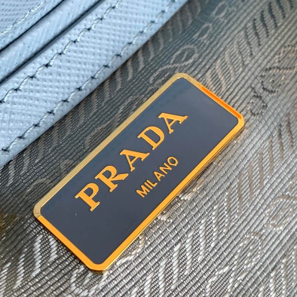 Pra*a galleria saffiano leather mini-bag