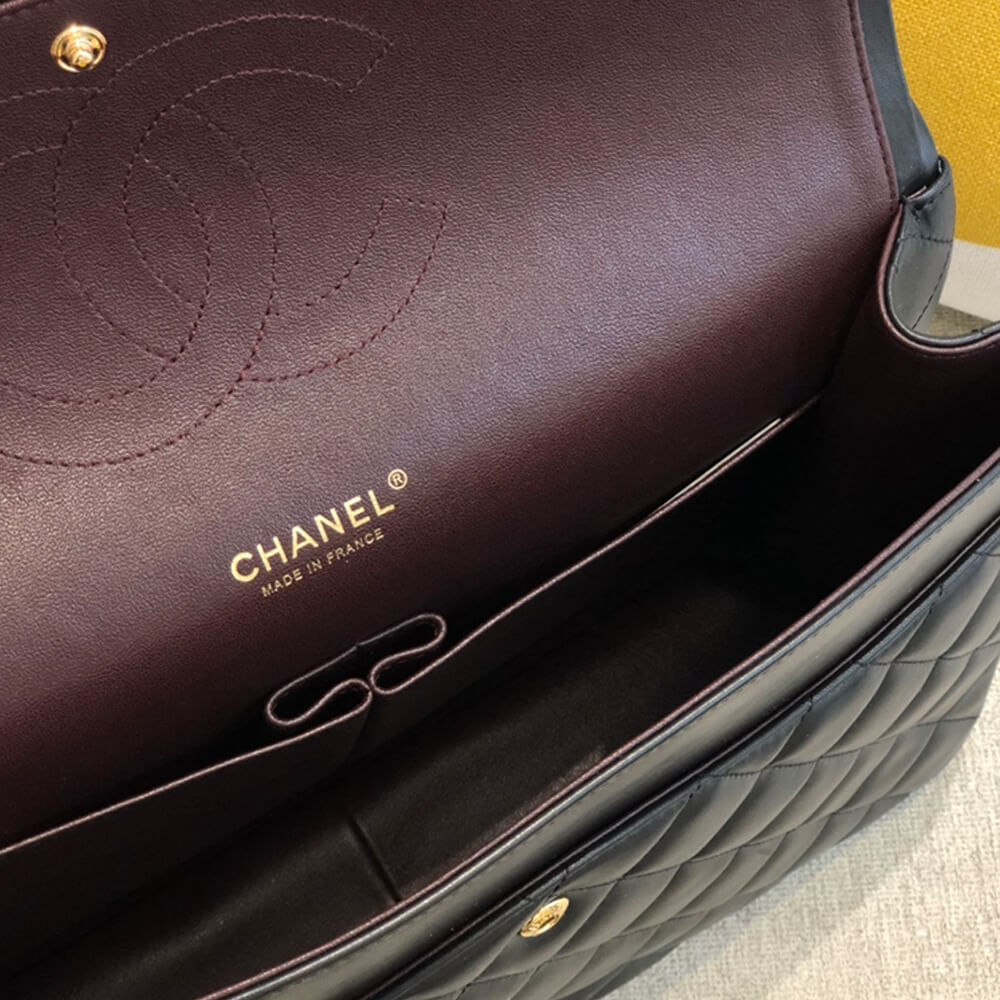 Ch*el classic maxi handbag